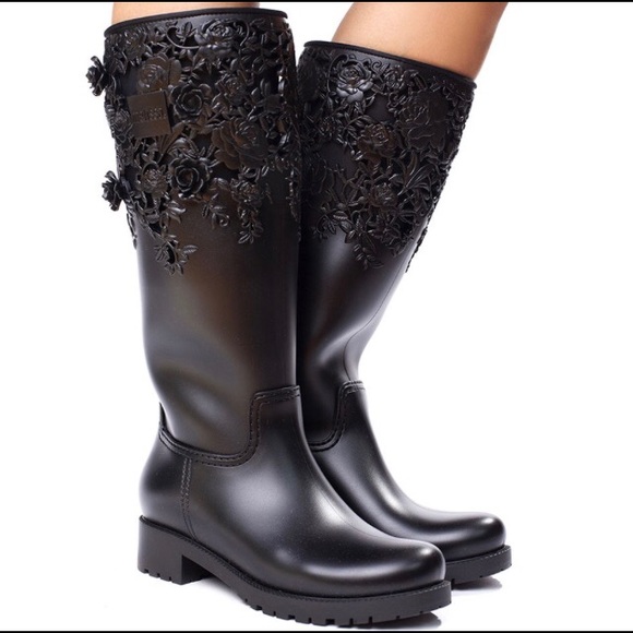 Melissa Shoes - Melissa Black Rain boots